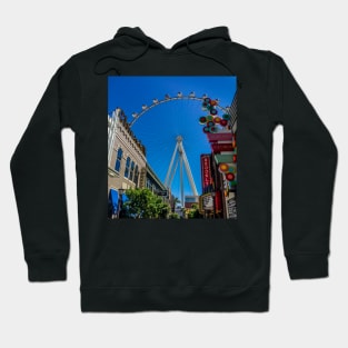 Linq Promenade - High Roller Ferris Wheel - Las Vegas Hoodie